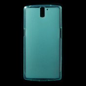 Cyan Mat-gennemsigtigt TPU Cover til OnePlus One