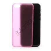 Mat 0,4mm cover til iPhone 5C, hot pink