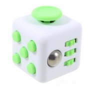 Fidget cube - hvid/grøn