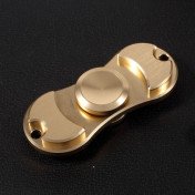 Lux alu fidget spinner, guldfarvet