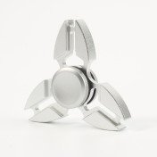 Alu tri-spinner - Sølvfarvet