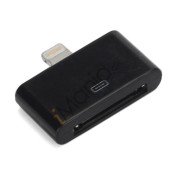 Lightning til 30-pin adapter, sort