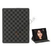 Gitter Plastic Smart Cover med holder til iPad 2. 3. 4. Gen - Sort