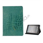 Crocodile Læder Case Cover Stand the iPad Mini - Grøn