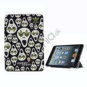 Jeremy Scott X Adidas Lovely Cartoon Læder Smart Cover Case til iPad Mini med Stand