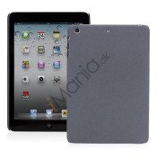 Top-Grade kviksand Stealth Hard Shell Back Case Cover til iPad Mini - Grå