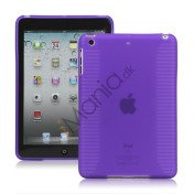 Skidproof TPU Gel Case Cover til iPad Mini - Lilla