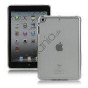 Slim Matte TPU Pudding Jelly Gel Cover Case til iPad Mini - Transparent