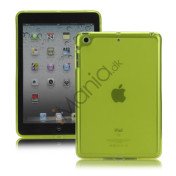 Slim Matte TPU Pudding Jelly Gel Cover Case til iPad Mini - Gul