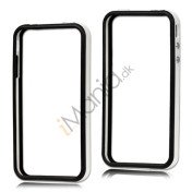 iPhone 4 / 4S bumper, hvid og sort