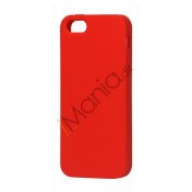 Blødt Silikone Case Cover til iPhone 5  - Rød