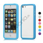 Anti-slip Silikone Ramme Bumper Case Cover til iPhone 5