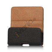 PU Læder Belt Clip Holster Pouch Case til iPhone 5