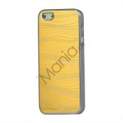 Bright Water Wave Hard Case Shell til iPhone 5 - Gold