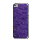 Bright Water Bølge Hard Case iPhone 5 cover - Lilla