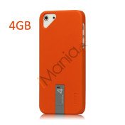 EGO 4GB USB Flash Disk Hard Case iPhone 5 cover - Orange