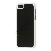 Luksus børstet aluminium Case Cover til iPhone 5 - Sort