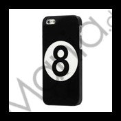 Billiards Sort Number 8 Ball Hard Case iPhone 5 cover