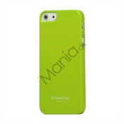 Premium Blankt Hard Back Case iPhone 5 cover - Grøn