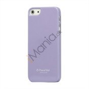 Premium Blankt Hard Back Case iPhone 5 cover - Lilla