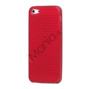 Diamond TPU Gel iPhone 5 cover - Rød