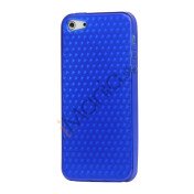 Diamond TPU Gel iPhone 5 cover - Blå