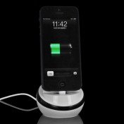 USB Sync Dock / Bordoplader til iPhone 5 - Sort