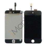 iPod Touch 4 LCD og tryksensor (digitizer), sort