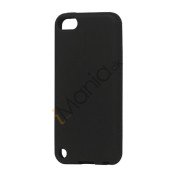 Fleksibel Silicone Cover til iPod Touch 5 - Sort