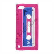 Tyndt Kassettebånd Silicone Cover til iPod Touch 5 - Rose