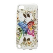 Farverige Sommerfugle TPU Cover til iPod Touch 5