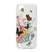 Farverige Sommerfugle TPU Gel Cover til iPod Touch 5