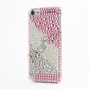 Glitrende Smykkesten og Perler Krystal Beskyttende Case til iPod Touch 5