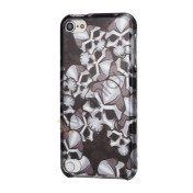 Gloosy Dødningehoveds Design Snap-On Hard Back Skin Case til iPod Touch 5