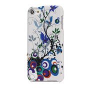 Farvede Flora Snap-On Beskyttende Combo Hard Case Tilbehør til iPod Touch 5