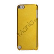 Spejleffekt Galvaniseret Blankt Hard Case Cover til iPod Touch 5 - Gulden