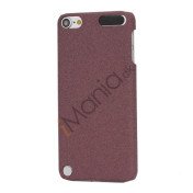 Quicksand hård plast Case Cover til iPod Touch 5 - Brown