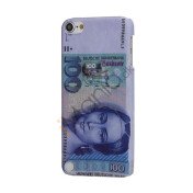 Stilfuld 100 Deutsche Mark Pengeseddel hård plast Beskyttende Case til iPod Touch 5