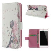 iPhone 6 Bling-etui - Sommerfuglepige