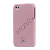 GlitterPulver TPU-Gummicover til iPhone 4 4S - Pink