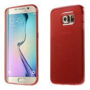 Samsung Galaxy S6 Edge cover i TPU, rød