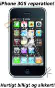 Udskiftning af iPhone 3GS home-knap