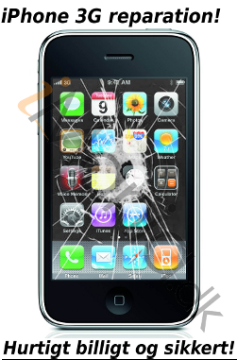 Udskiftning af iPhone 3G home-knap