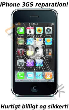 Udskiftning af iPhone 3GS kamera