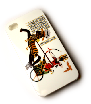 Lux iPhone 4 cover med karet