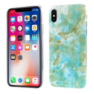 iPhone X TPU-cover - Marmor