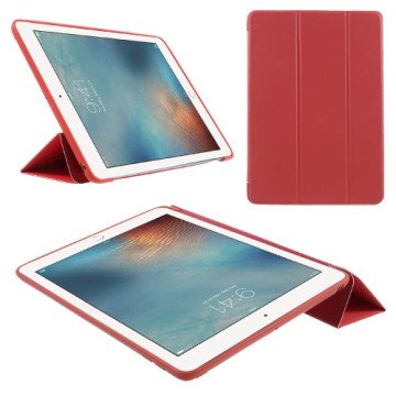 iPad foldecover med TPU-bagside, rød