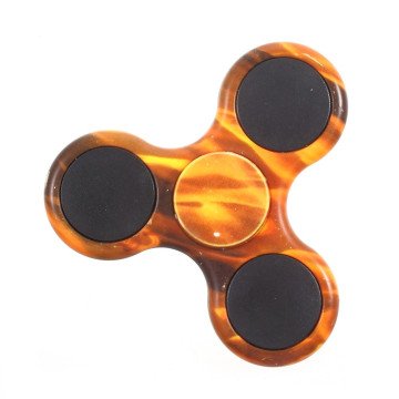 Fidget spinner med camouflagemønster - Brun