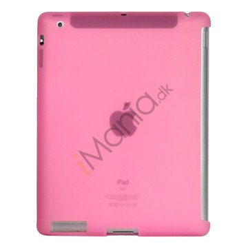 Naked Smart Cover Companion Silikone Taske til Den Nye iPad 2. 3. 4. Gen - Pink