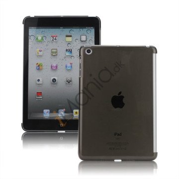 Clear Smart Cover Companion Crystal Case Cover til iPad Mini - Translucent Grå